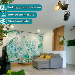 Le Jungle - Parking Et Wifi Gratuit - Balcon - Alexa Appartement